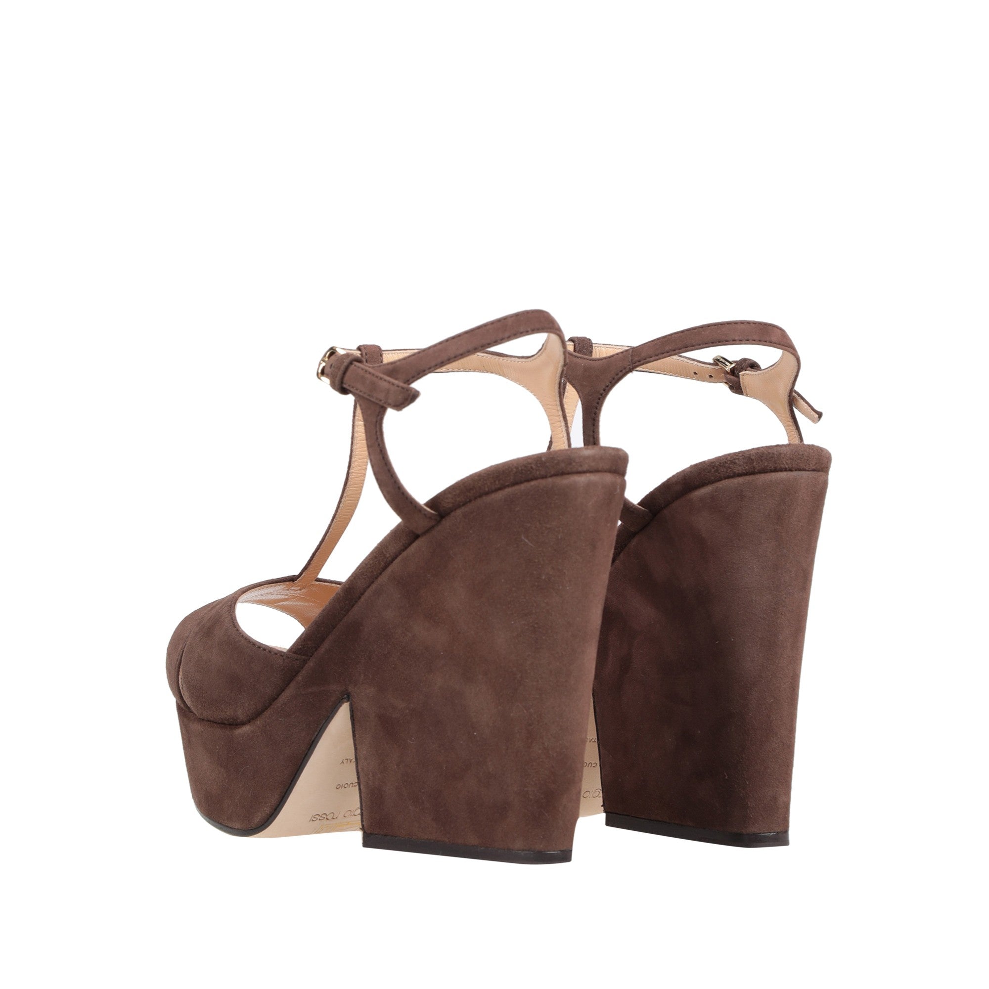 Women Sergio Rossi Sandals - Dark brown