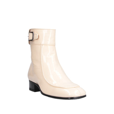 Women Saint Laurent Ankle boots - Ivory