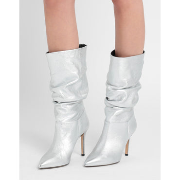 Women 8 By Yoox Knee boots - Silver