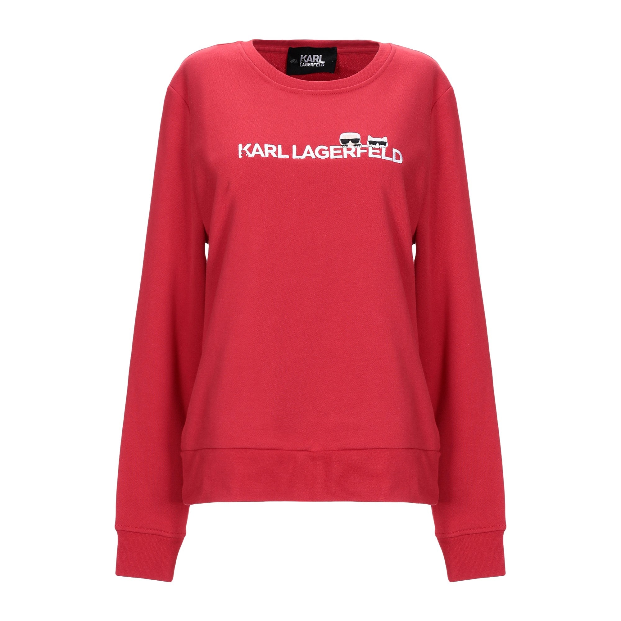 Women Karl Lagerfeld Sweatshirts - Red