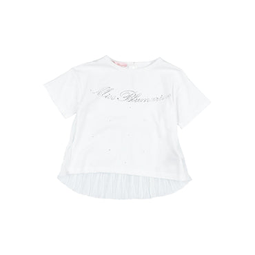 Girl Miss Blumarine T-shirts - White