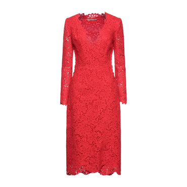 Women Ermanno Scervino Midi dresses - Red