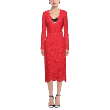 Women Ermanno Scervino Midi dresses - Red