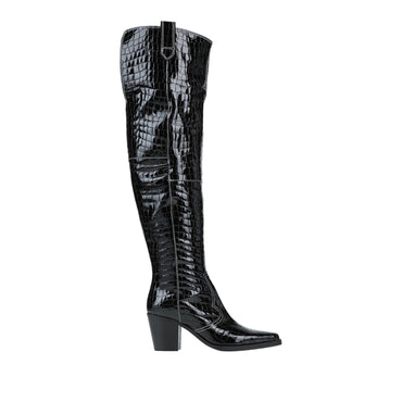 Women Ganni Knee boots - Black