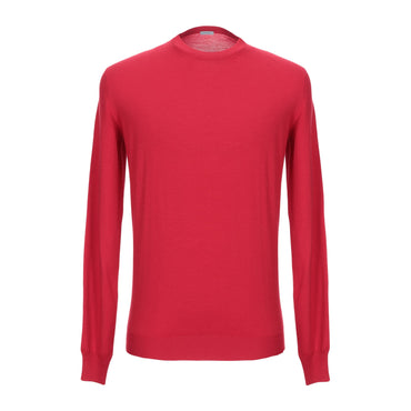 Men Malo Sweaters - Red