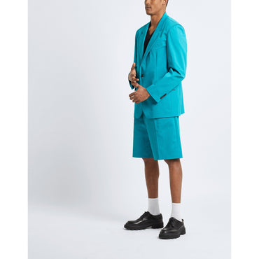 Men 8 By Yoox Suit jackets - Turquoise