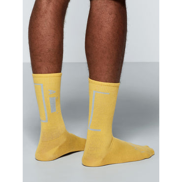 Men Bracket Sock - Tuscan Yellow