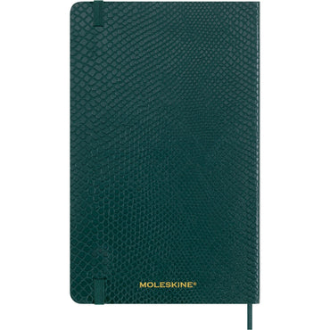 12M Large Precious and Ethical Boa Box Weekly Notebook Planner - Green